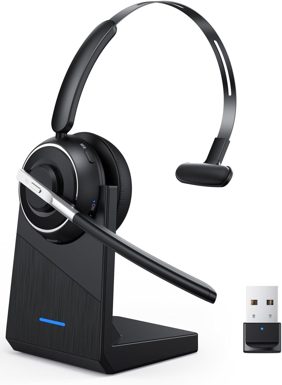 Wireless Bluetooth Headset with Mic