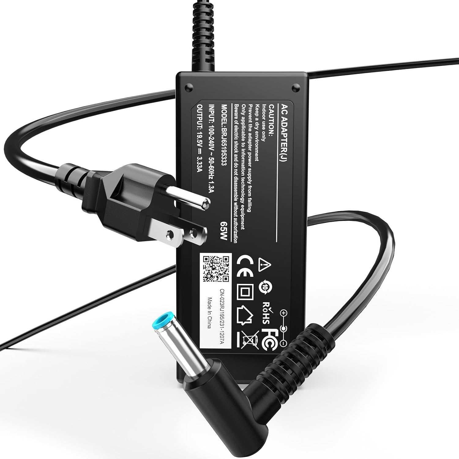 65W HP Laptop Charger 19.5V 3.33A