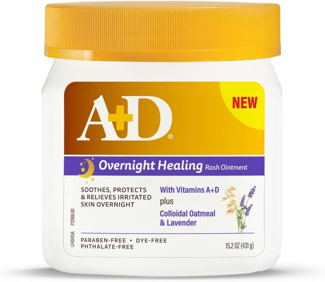 A+D Overnight Diaper Rash Ointment