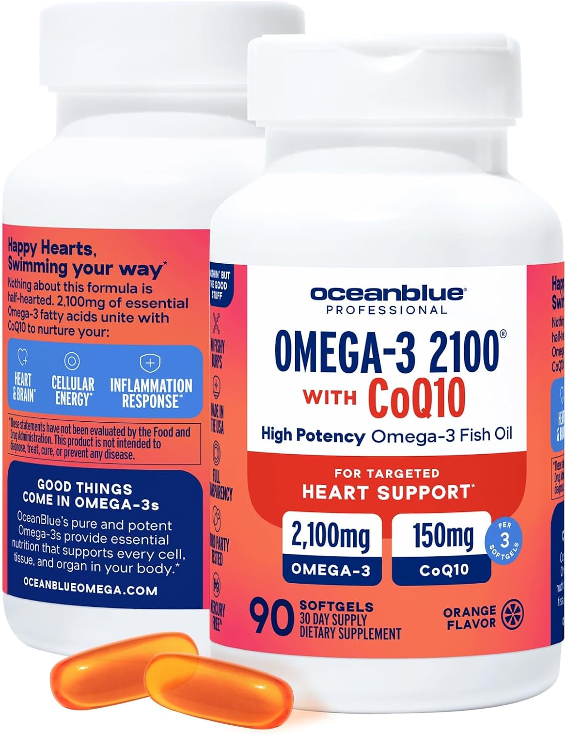 Oceanblue Omega 3 2100 with CoQ10