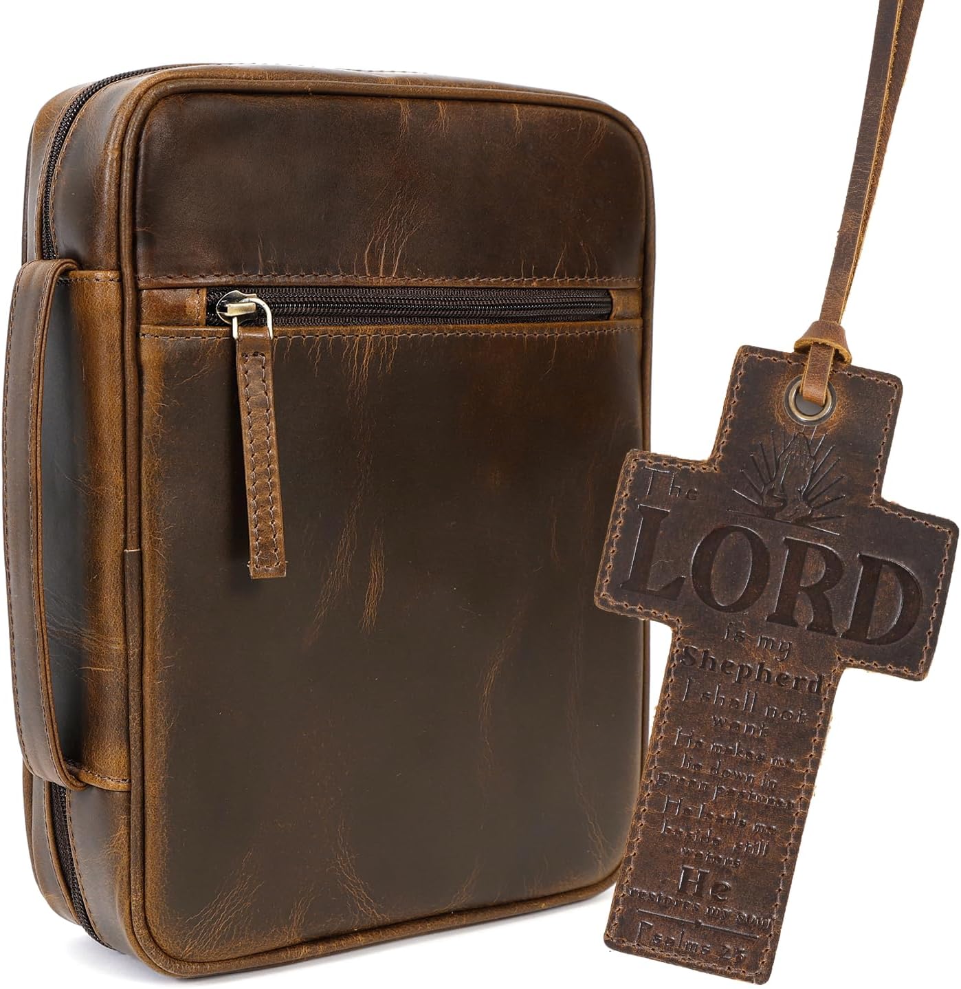 ELIZO Leather Bible Cover