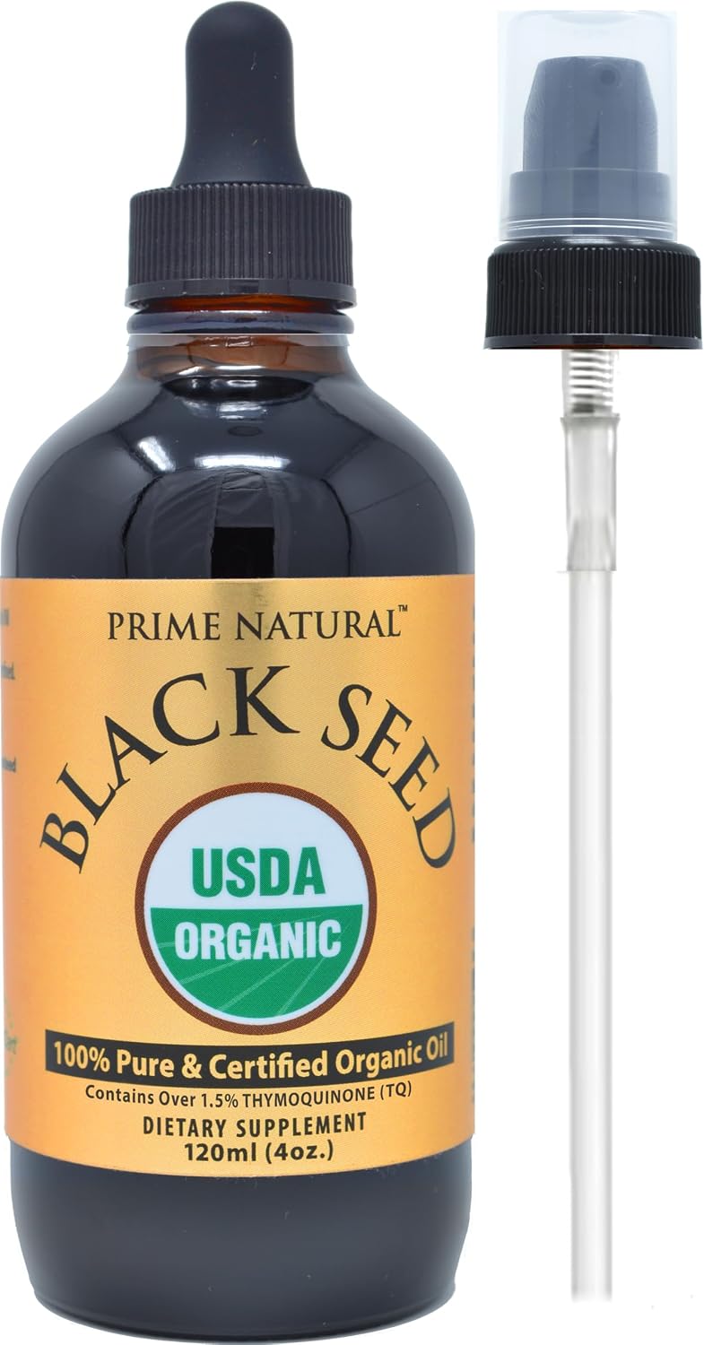 Prime Natural Organic Black Seed Oil