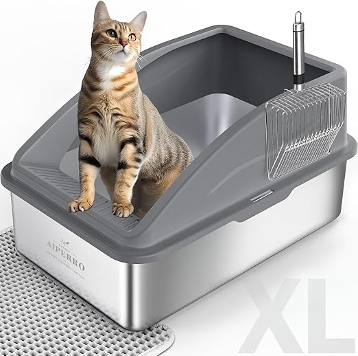 Stainless Steel Litter Box