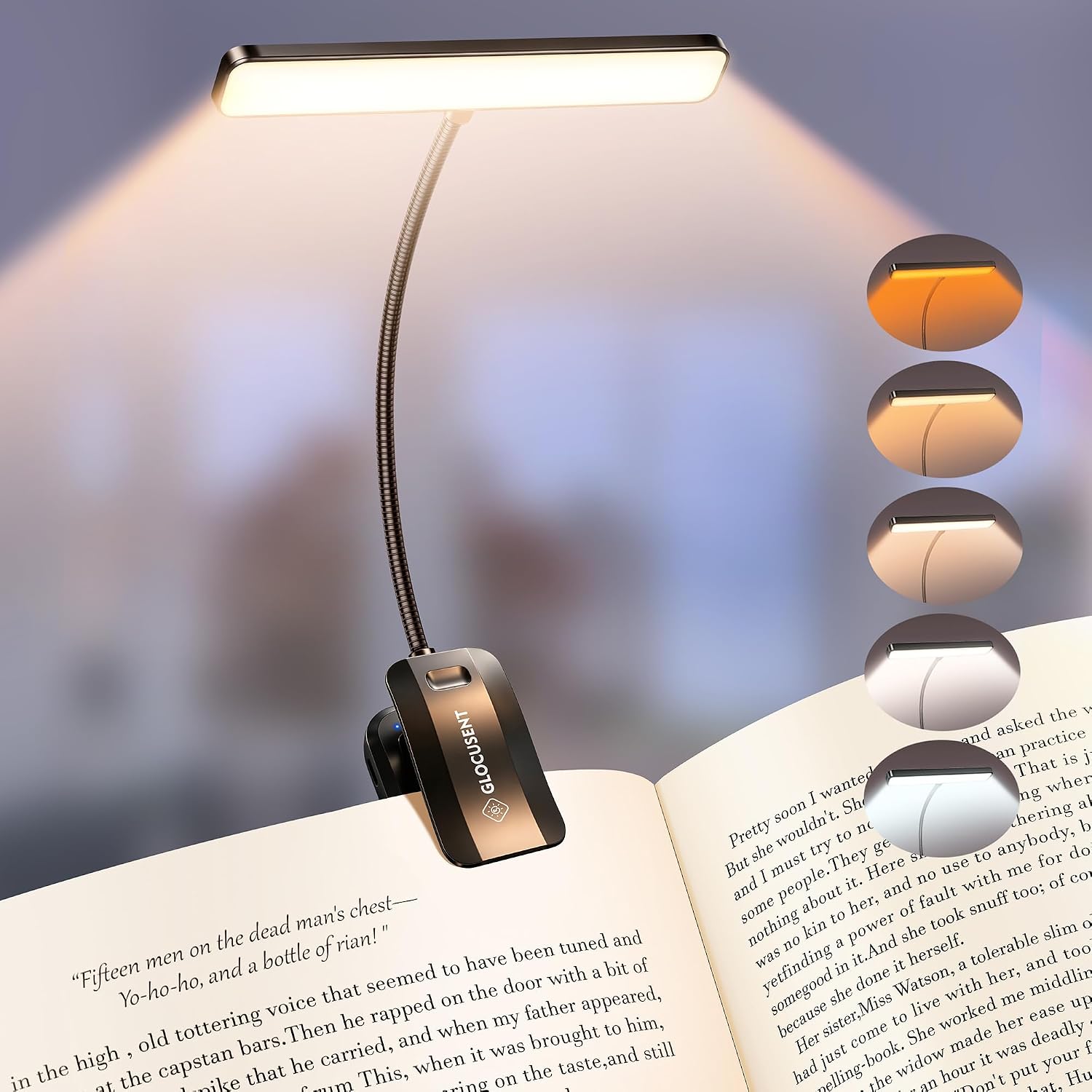 Glocusent 26 LED Book Light