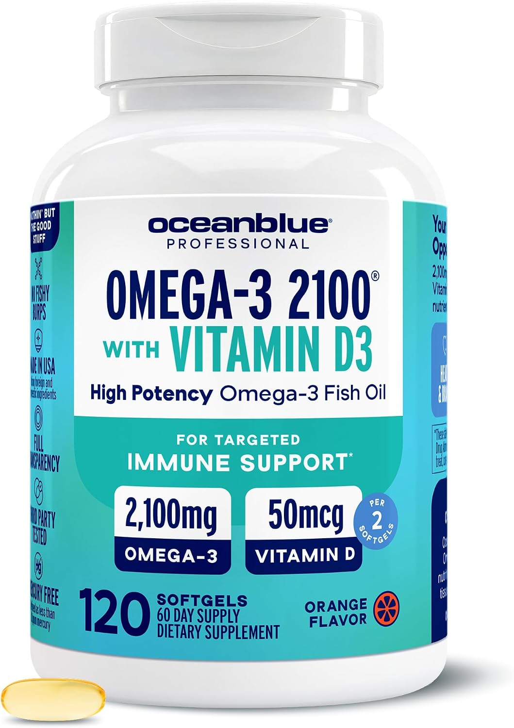 Oceanblue Omega-3 2100 with Vitamin D3