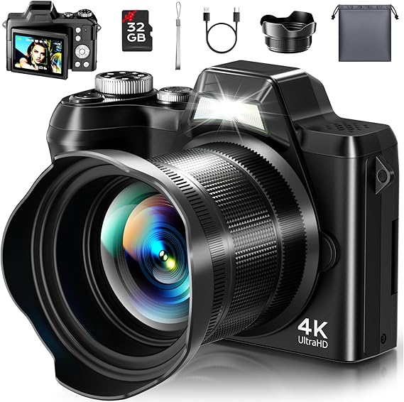 4K 56MP Vlogging Camera