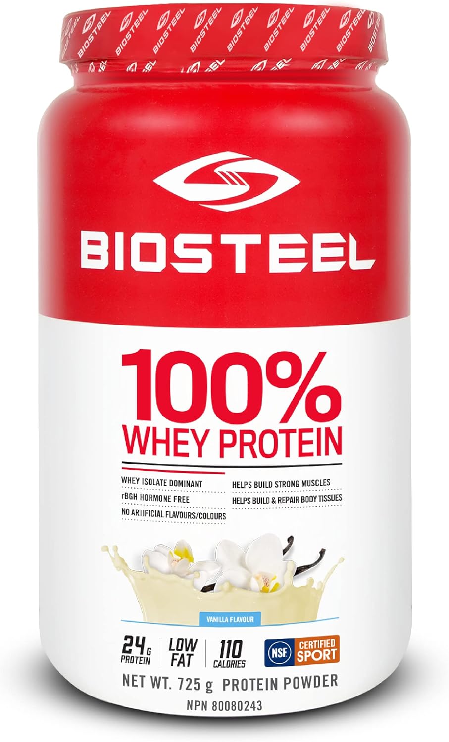 BIOSTEEL Sports Whey Protein Powder Supplement