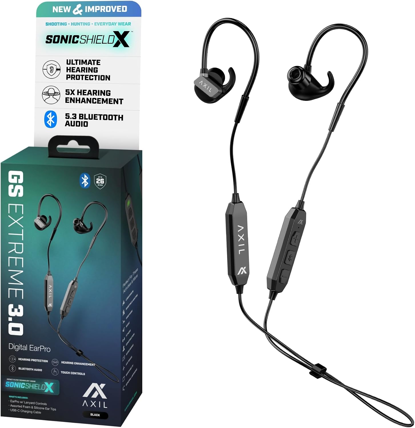 AXIL GS Extreme 3.0 Ear Protection