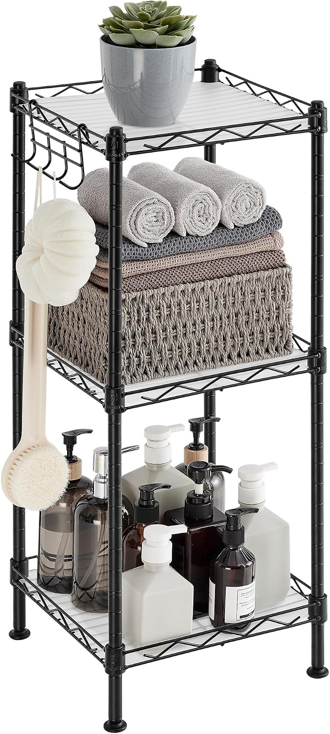 SONGMICS 3-Tier Bathroom Shelf