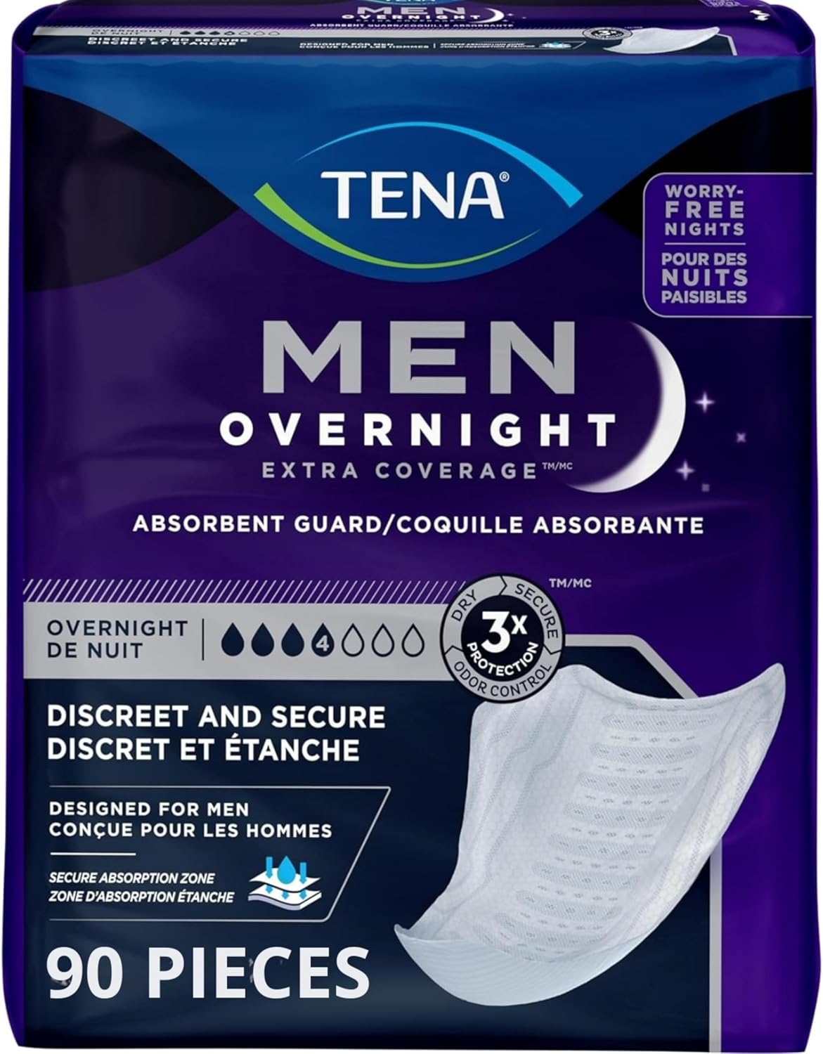 TENA Incontinence Guards for Men