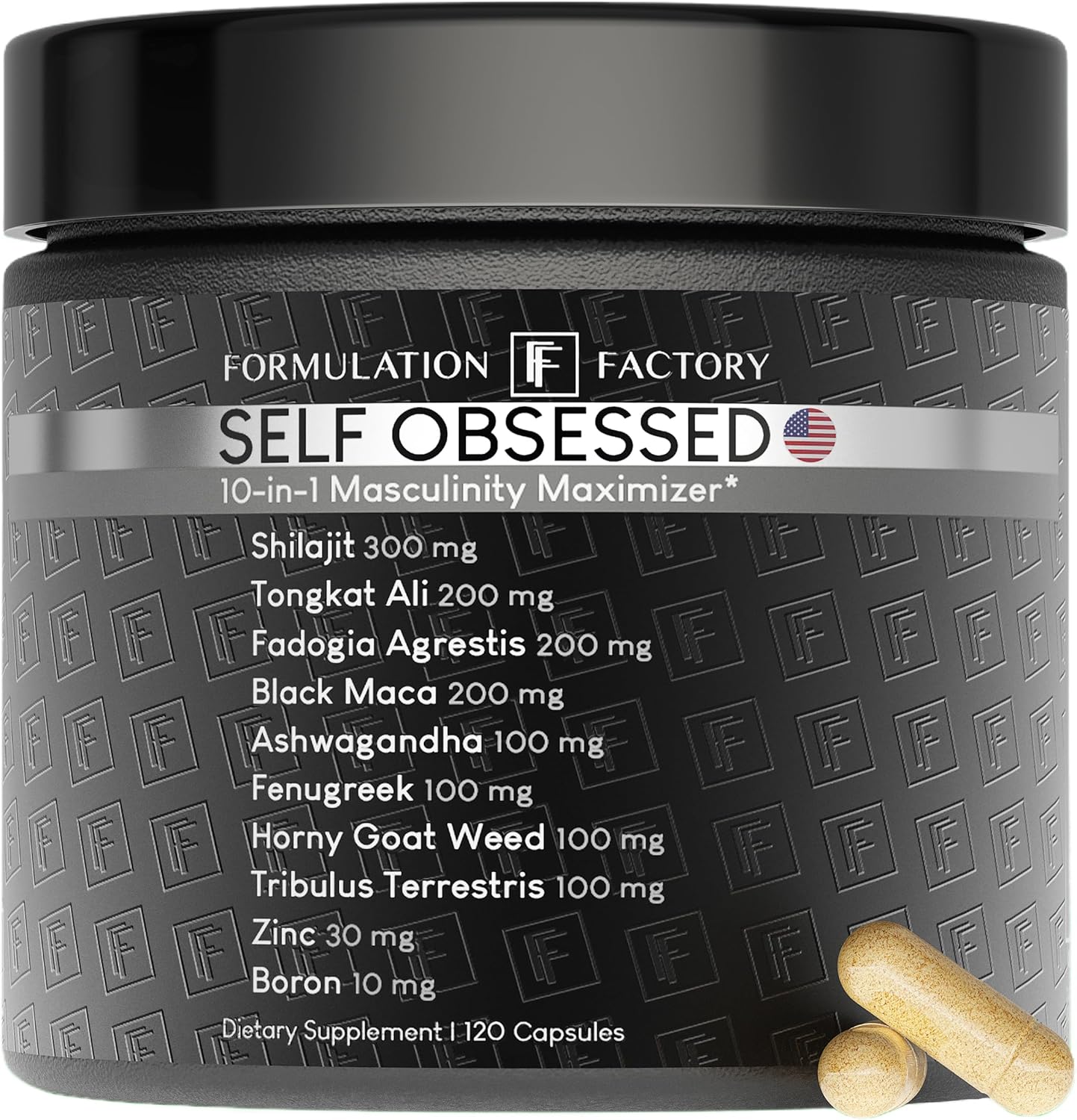 Self Obsessed 10 in 1 Masculinity Maximizer Supplement