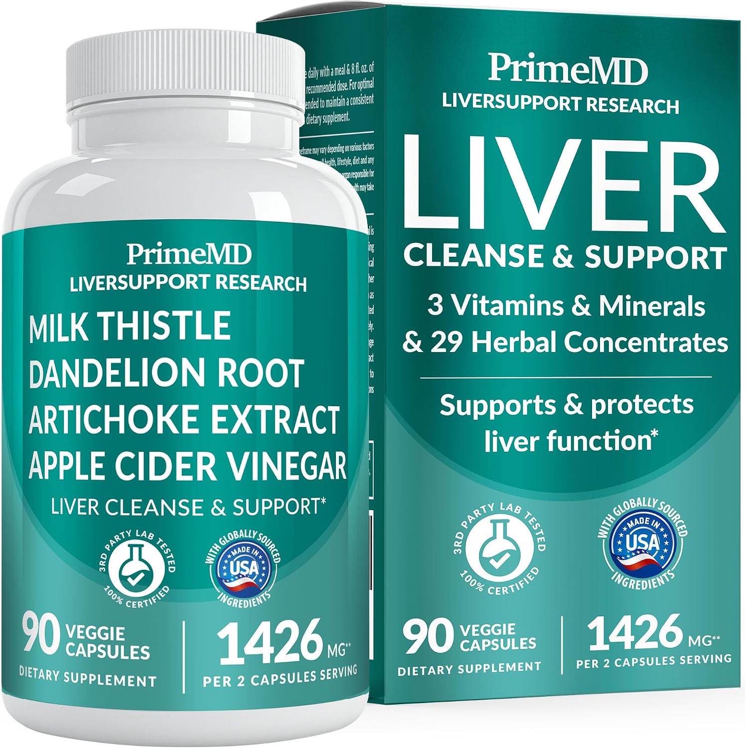 32-in-1 Liver Cleanse Detox Supplement