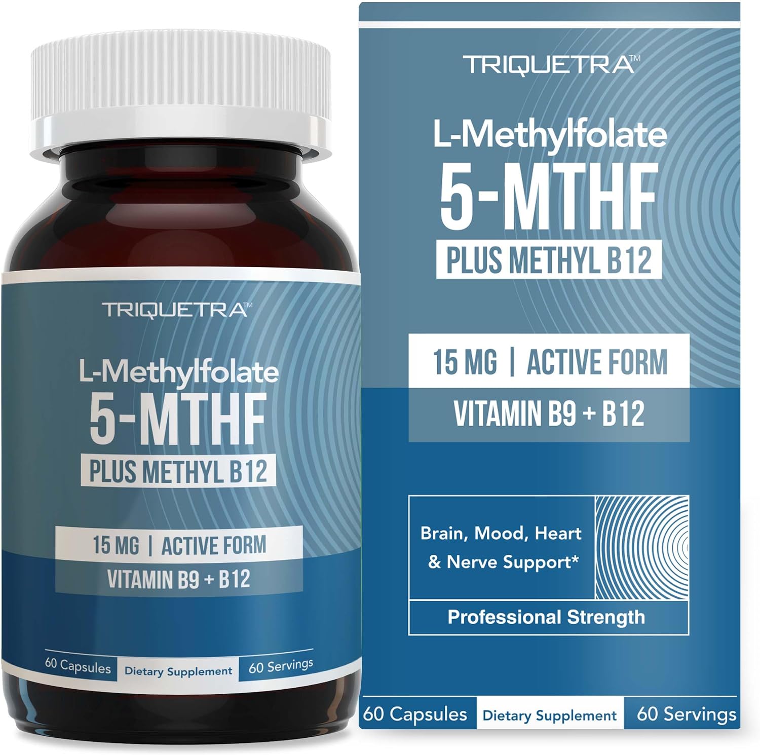 Triquetra L-Methylfolate 15mg + B12