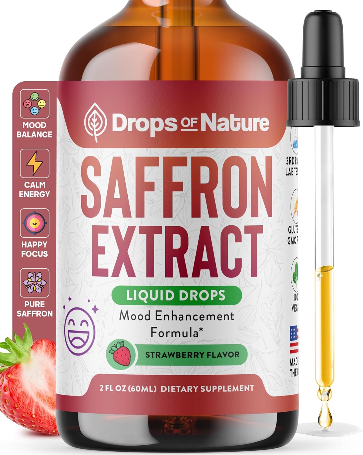 Saffron Liquid Drops Supplement