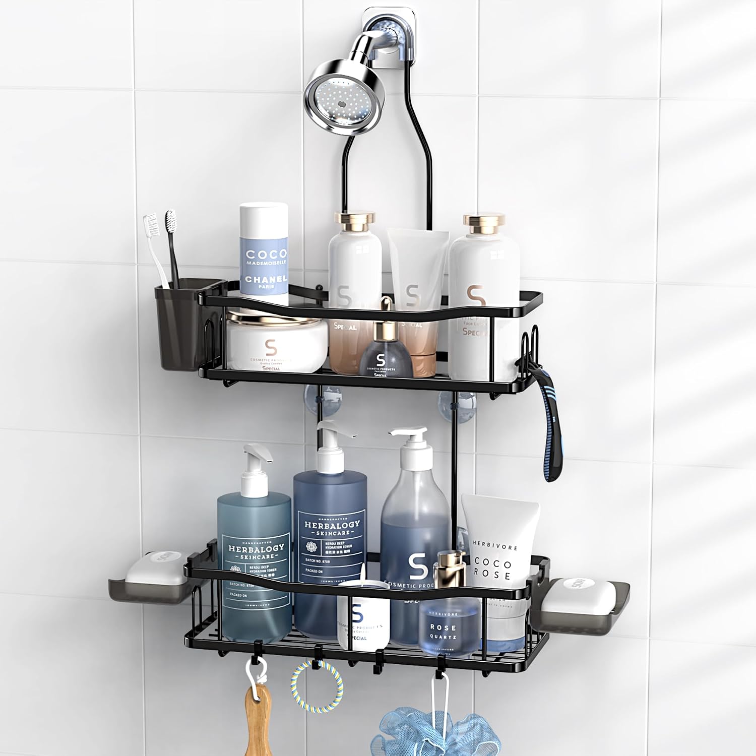 Aitatty Hanging Shower Caddy Review: No-Drill Storage That Stays Put