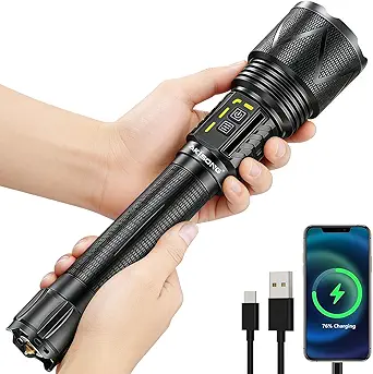 AKISONG 70W Rechargeable Flashlight Review: 10000 Lumens for Under $80
