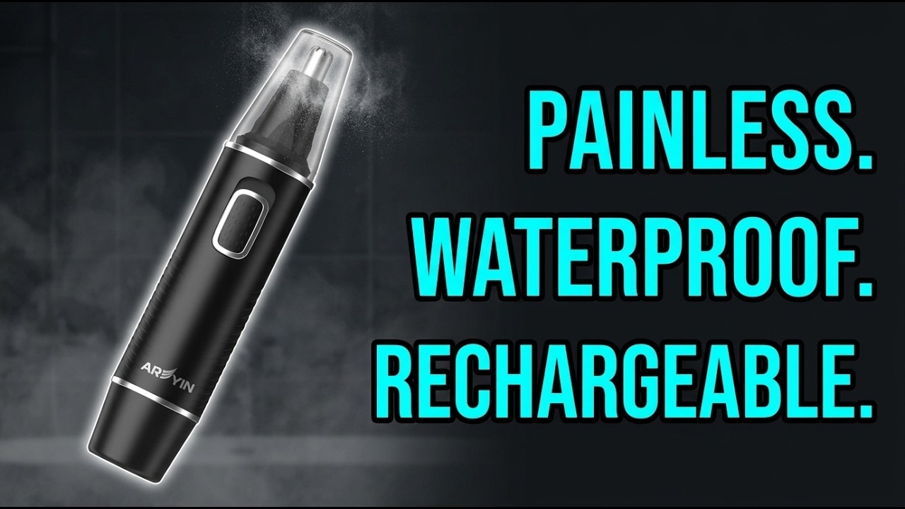 AREYZIN Nose Hair Trimmer: I Tested It So You Don't Have To