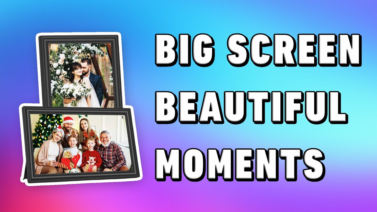 Bigasuo 15.6-Inch Digital Picture Frame Review: A Frameo WiFi Photo Frame With Massive Storage