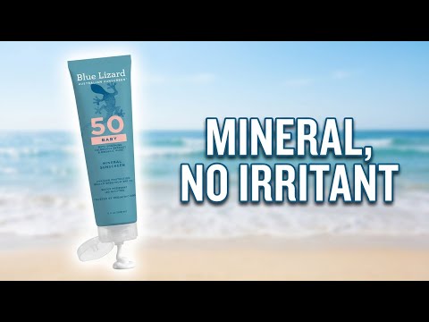 Blue Lizard Baby Sunscreen water resistance testing