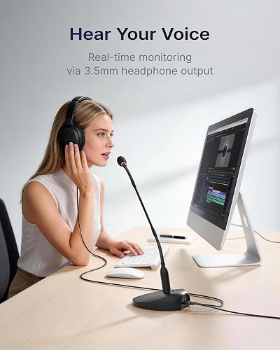 Real-time headphone monitoring on the BOYA BY-GM18CU via its 3.5mm output