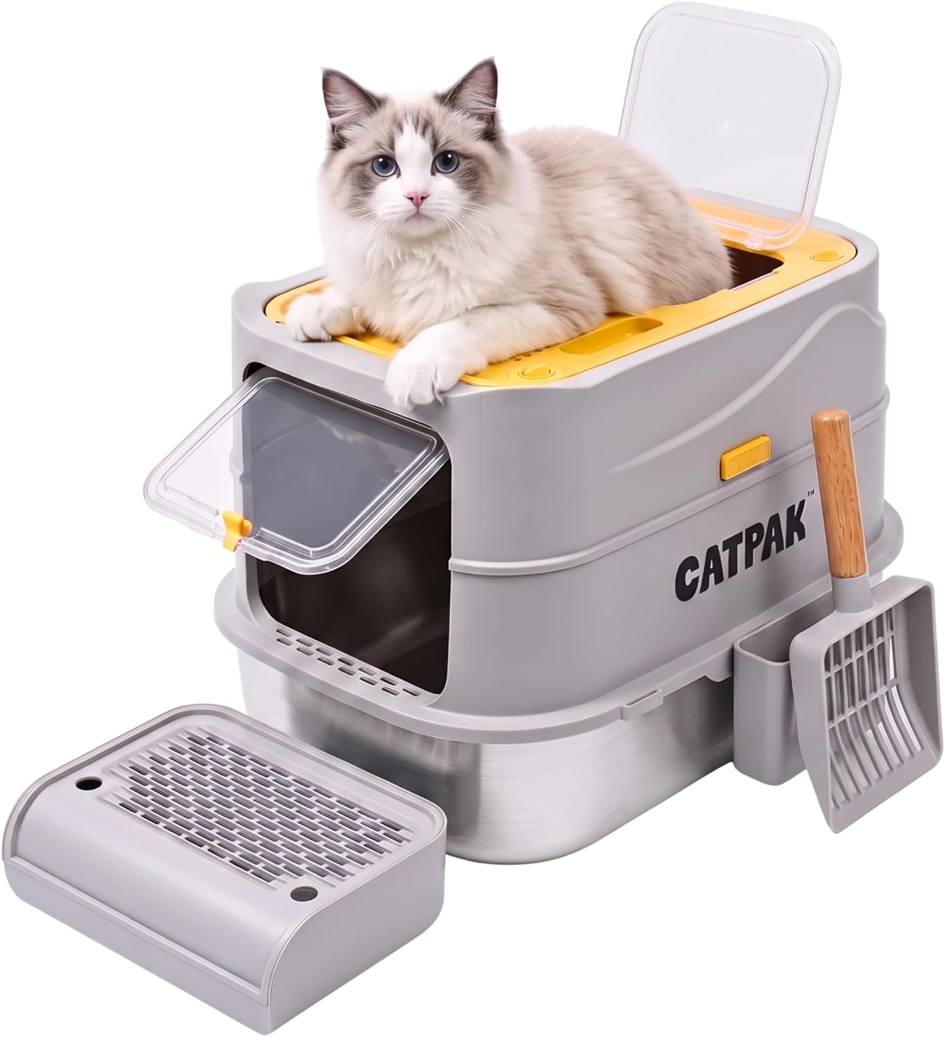 CATPAK Stainless Steel Cat Litter Box Review: Worth It?