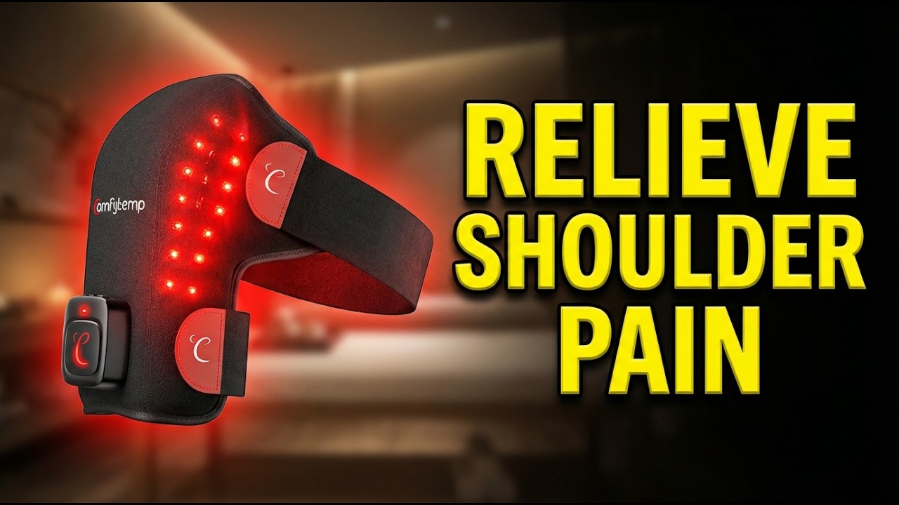 Comfytemp Cordless Red Light Therapy Shoulder Wrap Review: Real Relief or Hype?