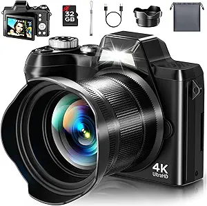 COONYES 4K 56MP Vlogging Camera Review: A Budget-Friendly Entry Point for Beginners