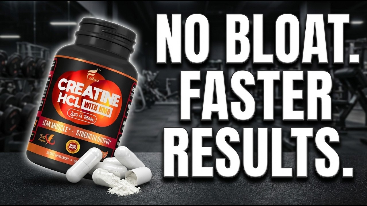 Folona Creatine HCL Capsules with HMB Review: Bloat-Free Strength in a Capsule