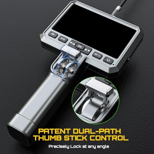 DXZtoz dual front and side lenses with split-screen view