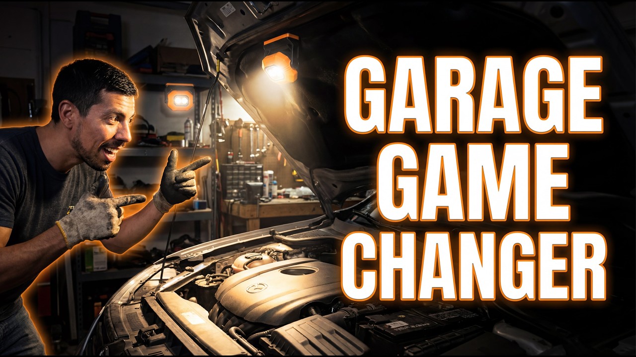 EASYmaxx LED Rechargeable Work Light 2-Pack Review: Hands-Free Brightness That Delivers