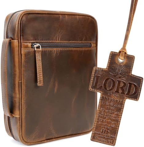 ELIZO Leather Bible Cover Review: Full-Grain Quality Built to Last