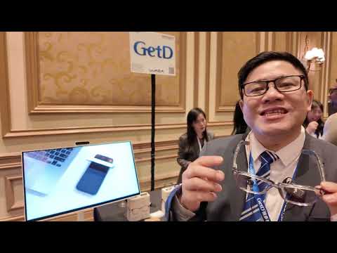 GetD AI Audio Glasses showing the lightweight frame design and photochromic lenses