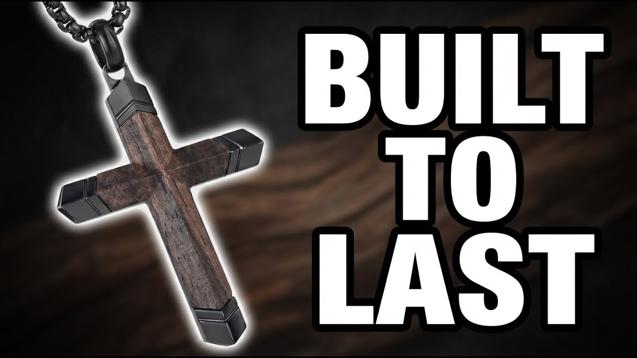 GTMJ Wooden Cross Necklace Review: Understated Ebony Style for Daily Wear