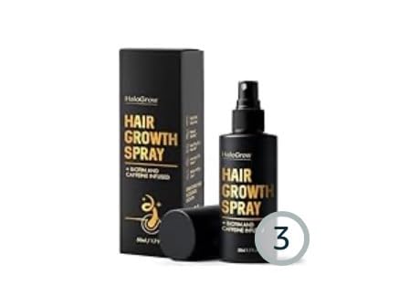 Halogrow serum spray application