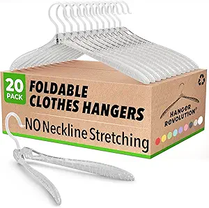 Hanger Revolution Foldable Hangers Review: Protecting Your Crew Necks