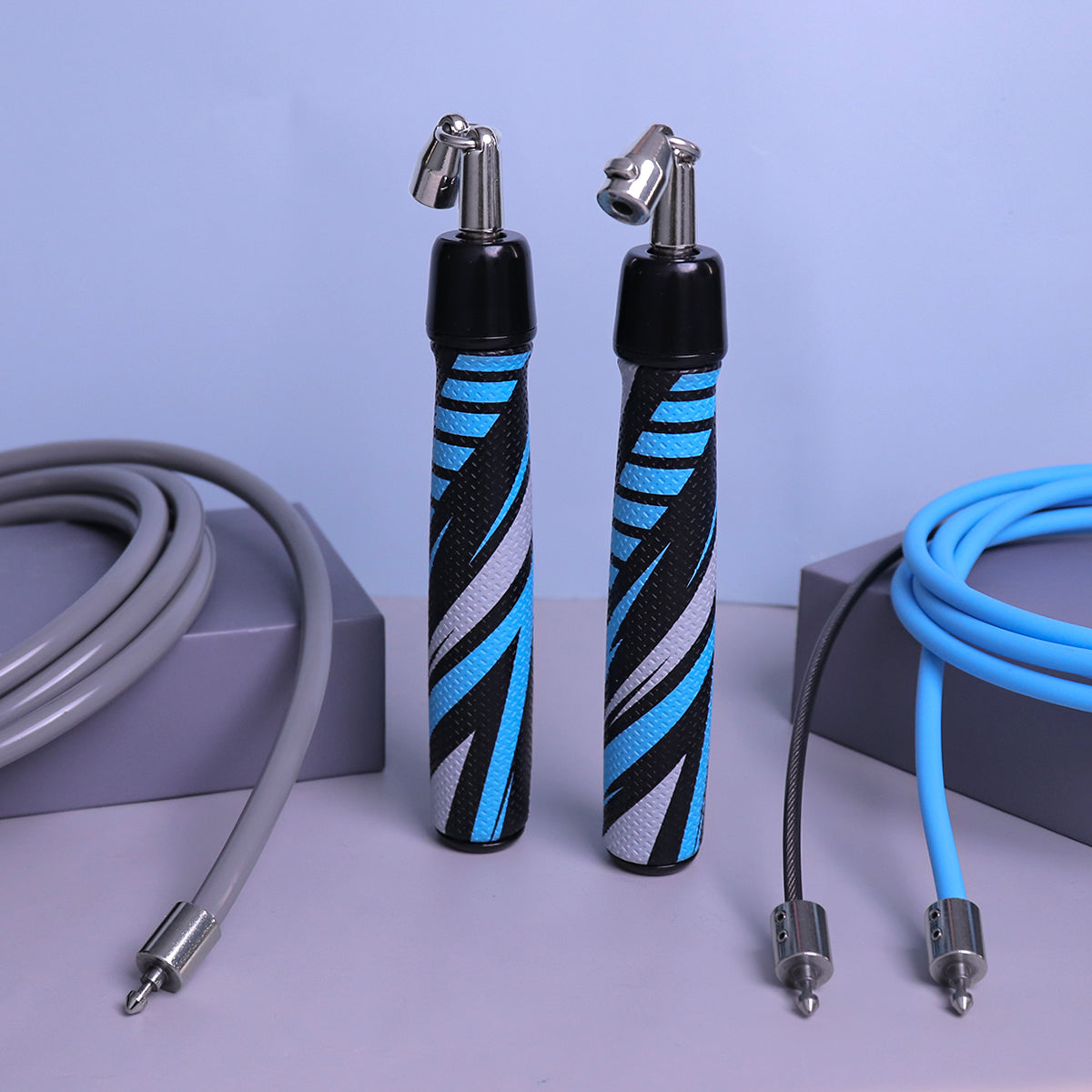 HereRope Pro Rope Set with all three weighted ropes and handles
