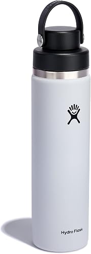 Hydro Flask 24 oz Wide Mouth bottle with the Flex Chug Cap