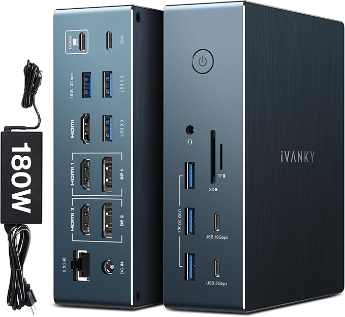 iVANKY FusionDock Pro 2 Review: 20-in-1 DisplayLink Dock for Triple 4K Monitors