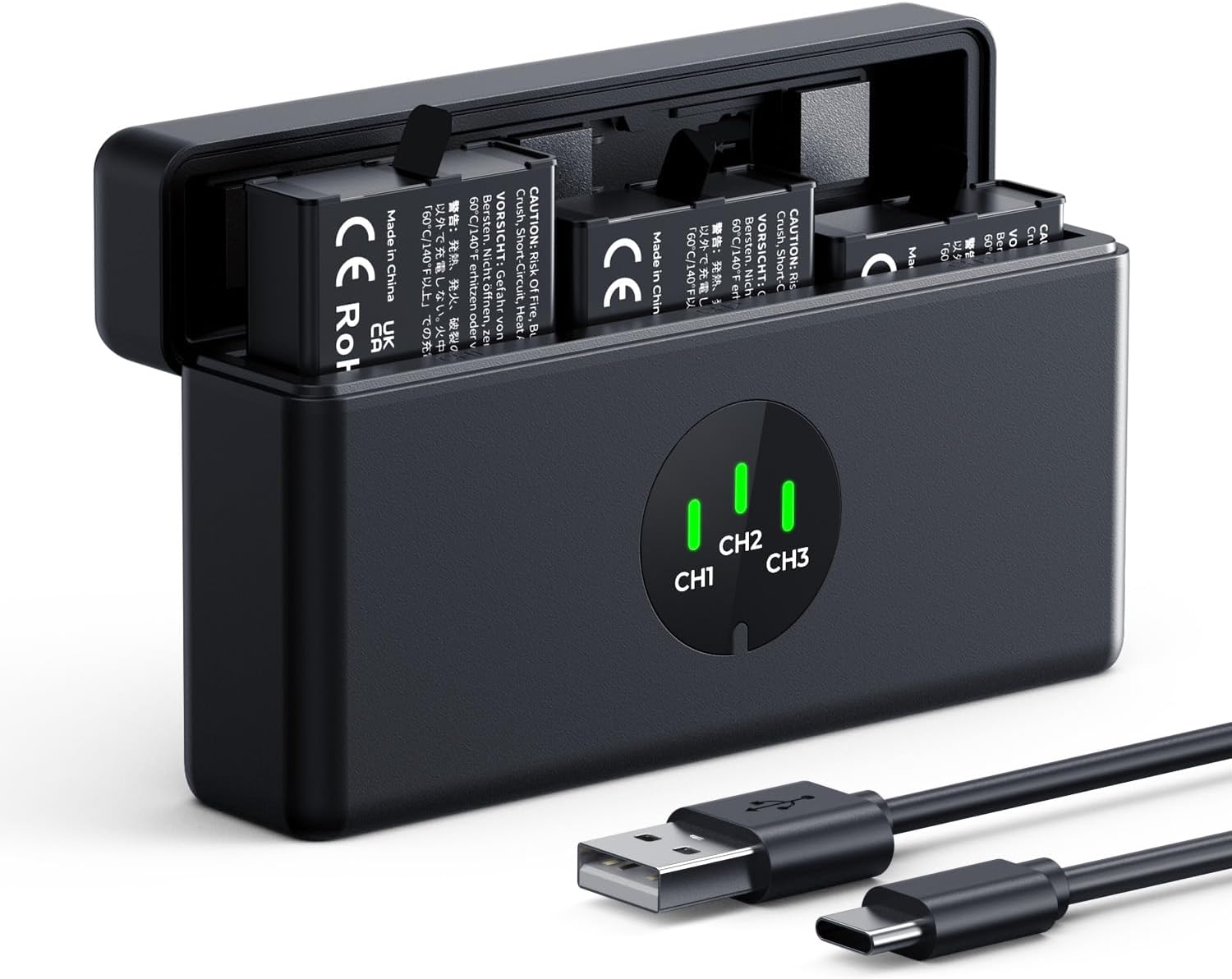 I Tested the K&F Concept Osmo Action Battery Charger Set: 3 Batteries and a Slim Charging Case