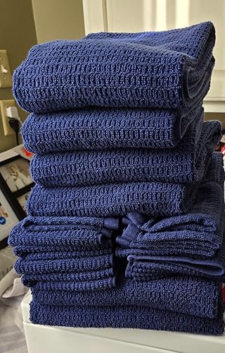 Lane Linen towel showing color and texture