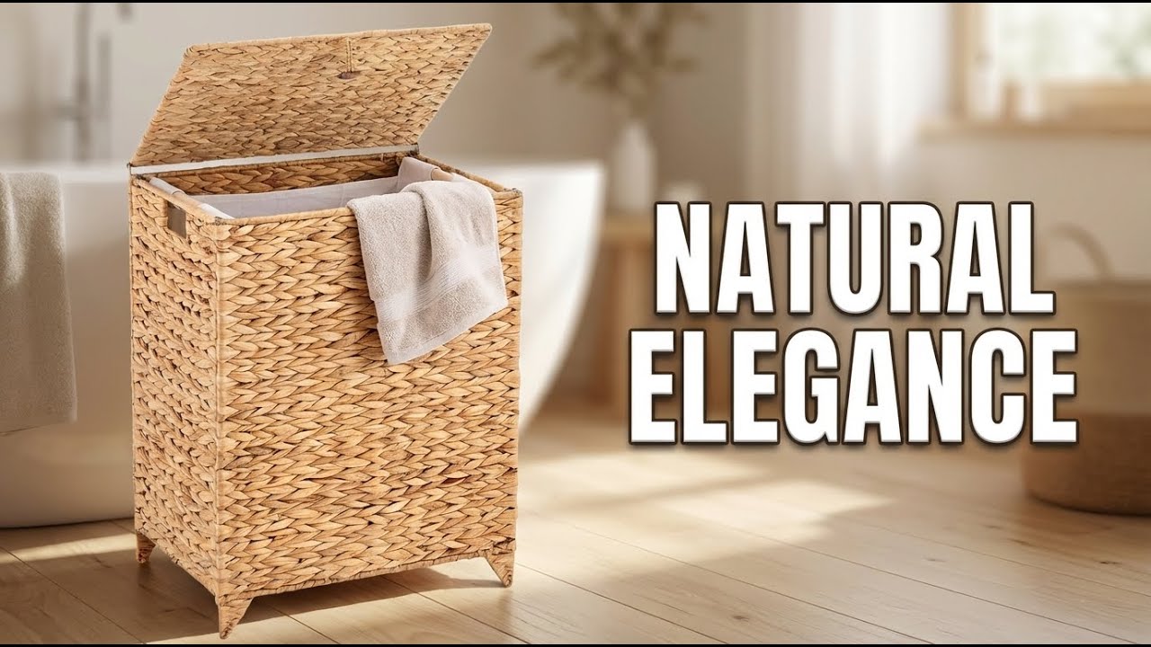 LGENHOOM Handwoven Laundry Hamper Review: Woven Style Meets Function
