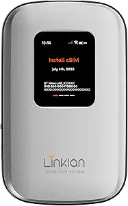 Linklan Portable Mobile Hotspot Review: eSIM Travel WiFi Tested