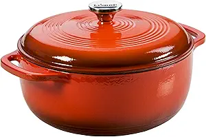 Lodge 6 Quart Enameled Cast Iron Dutch Oven Review: Premium Performance Without the Premium Price