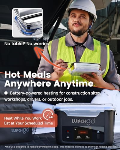 LUNCHGO G1 carry bag and ice pack accessories