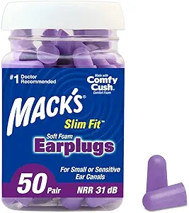 Mack's Slim Fit Soft Foam Earplugs Review: The Best Foam Earplugs for Small Ear Canals?