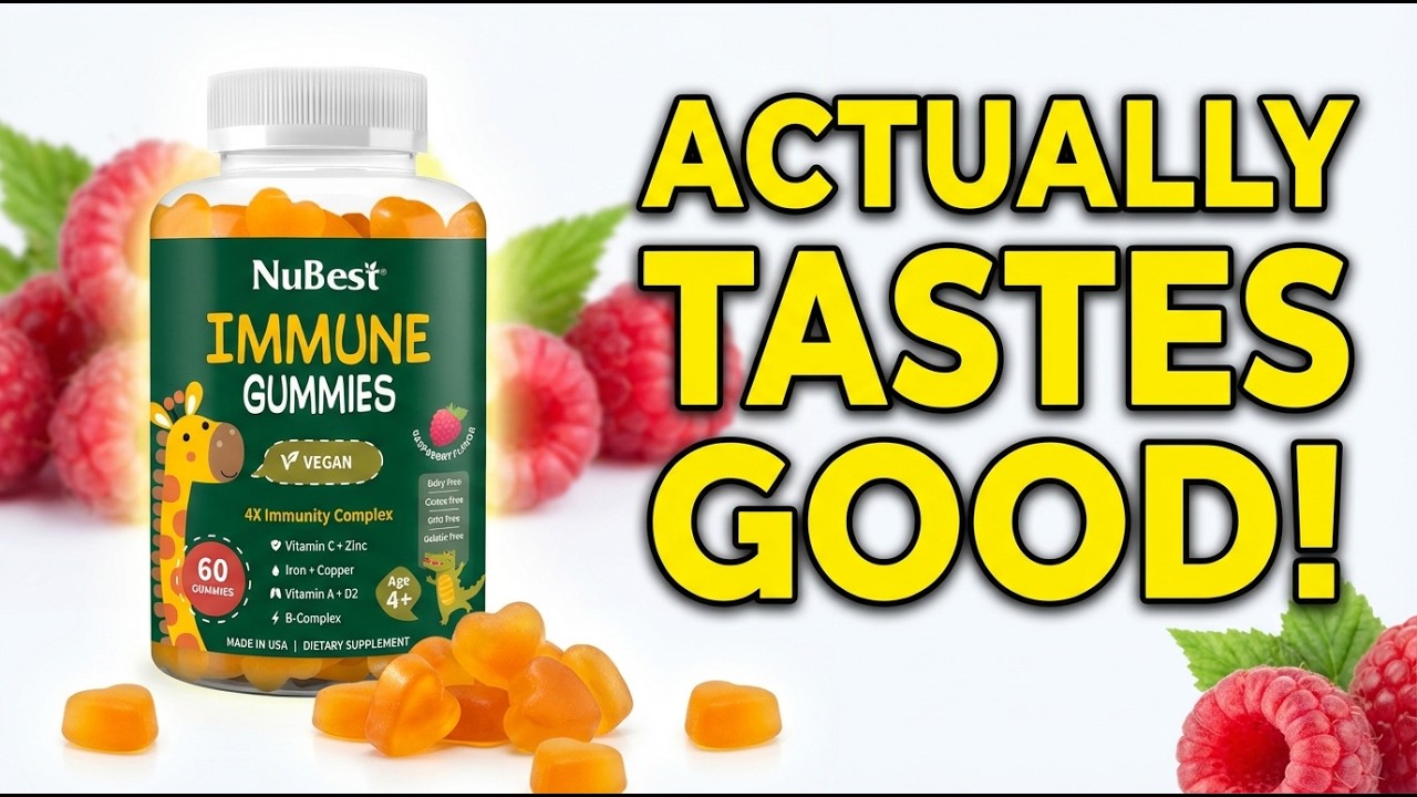 NuBest Immune Gummies Review: 19 Nutrients for Kids