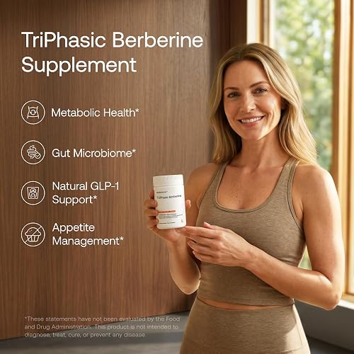 Customer photo of the Olenphogy triple-form berberine bottle and supplement facts panel