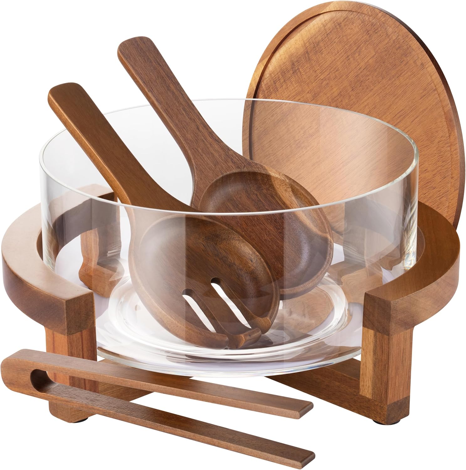 Oria Cook X-Large 6.5 L Glass Salad Bowl Set Review: Built to Host