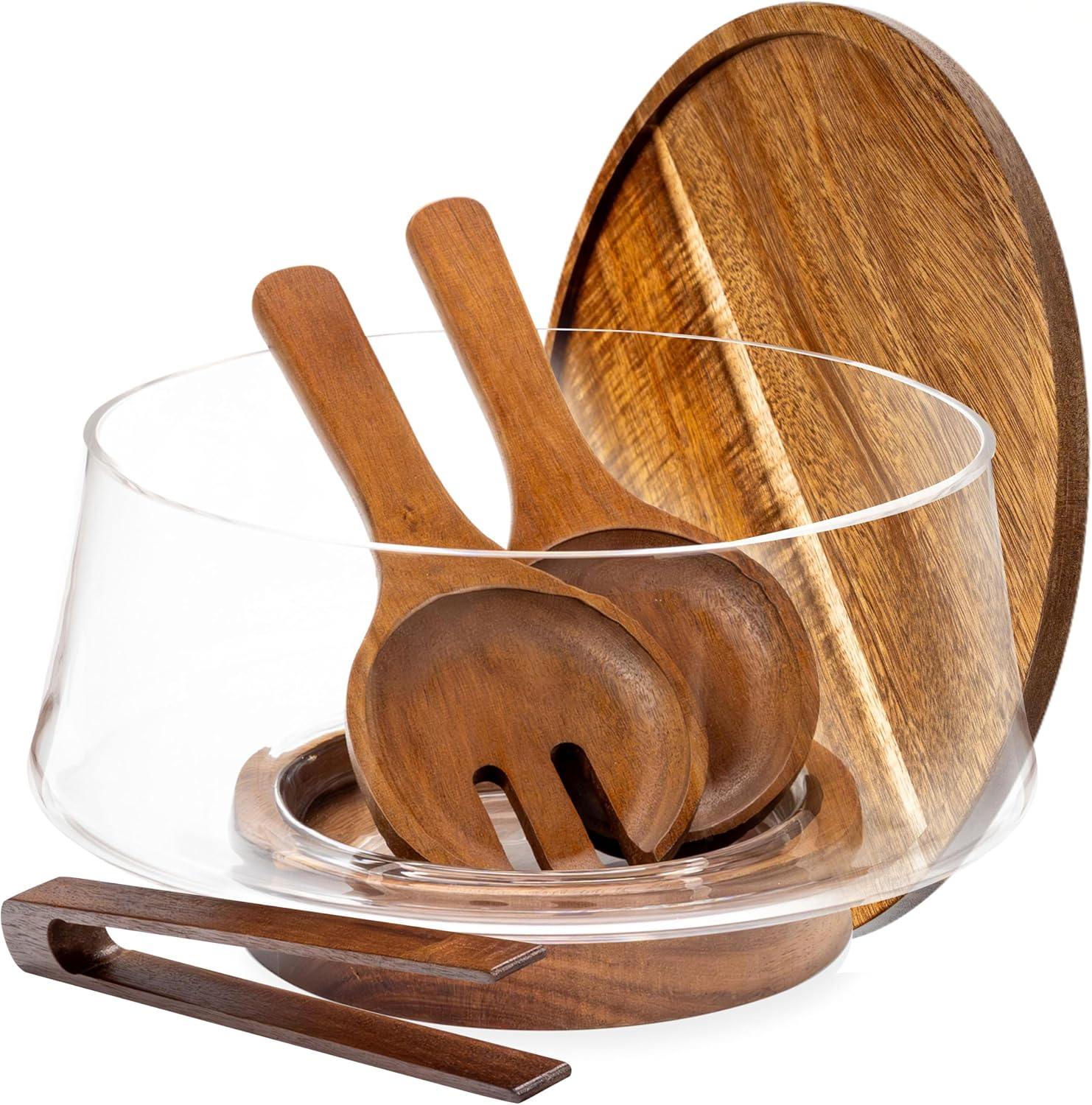 Oria Cook Large Glass Salad Bowl with Lid Set Review: Airtight Storage Meets Charcuterie Board
