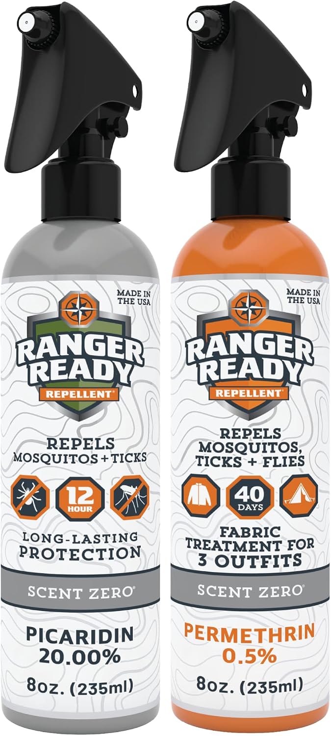Ranger Ready P2Pak Permethrin + Picaridin Tick Repellent Review: Two Bottles, Two Layers